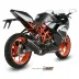 Scarico Completo Mivv Ktm Rc 125 Terminale Suono Black Moto