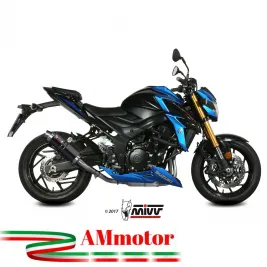 Mivv Suzuki Gsx-S 750 Terminale Di Scarico Marmitta Gp Black Moto Omologato