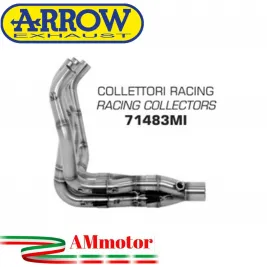 Kawasaki Z 800 E 13 - 2016 Arrow Moto Collettori Di Scarico Racing In Acciaio