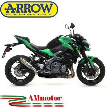 Terminale Di Scarico Arrow Kawasaki Z 900 17 - 2019 Slip-On GP2 Titanio Moto