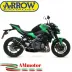 Terminale Di Scarico Arrow Kawasaki Z 900 17 - 2019 Slip-On GP2 Dark Moto