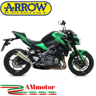 Terminale Di Scarico Arrow Kawasaki Z 900 17 - 2019 Slip-On X-Kone Moto