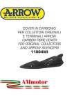 Protazione Paracalore Arrow Kawasaki Z 900 17 - 2019 Cover In Carbonio Per Collettori Originali