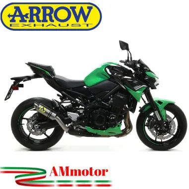 Arrow Kawasaki Z 900 20 - 2024 Terminale Di Scarico Moto Marmitta GP2 Titanio