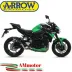 Arrow Kawasaki Z 900 20 - 2024 Terminale Di Scarico Moto Marmitta GP2 Dark