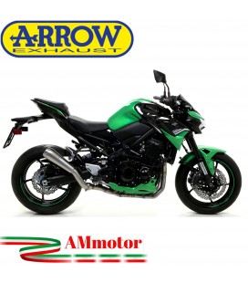 Terminale Di Scarico Arrow Kawasaki Z 900 2020 Slip-On Pro-Race Nichrom Moto