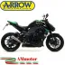 Terminali Di Scarico Arrow Kawasaki Z 1000 17 - 2020 2 Slip-On Pro-Race Nichrom Moto