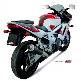 Mivv Yamaha Yzf 600 R6 Terminale Di Scarico Marmitta Gp Carbonio Moto Omologato 2