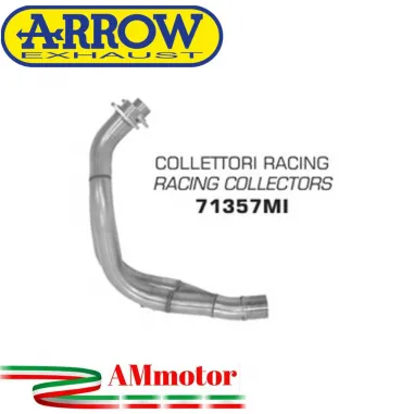 Kawasaki Versys 650 07 - 2014 Arrow Moto Collettori Di Scarico Racing In Acciaio