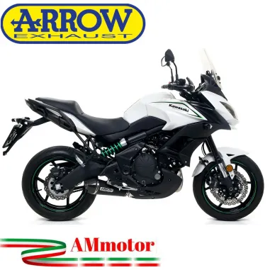 Terminale Di Scarico Arrow Kawasaki Versys 650 17 - 2022 Slip-On X-Kone Dark Moto