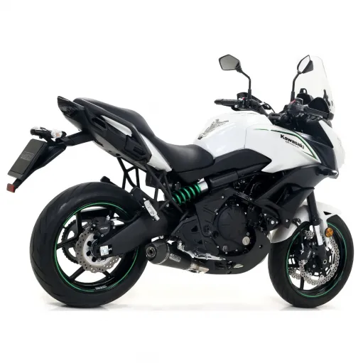 Terminale Di Scarico Arrow Kawasaki Versys 650 17 - 2022 Slip-On X-Kone Dark Moto