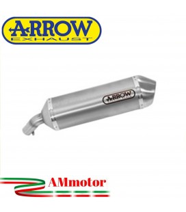 Terminale Di Scarico Arrow Kawasaki Versys 650 17 - 2020 Slip-On Race-Tech Alluminio Moto