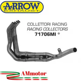 Kawasaki Versys 1000 19 - 2020 Arrow Moto Collettori Di Scarico Racing In Acciaio