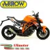 Terminale Di Scarico Arrow Ktm 1290 Superduke 14 - 2016 Slip-On X-Kone Moto