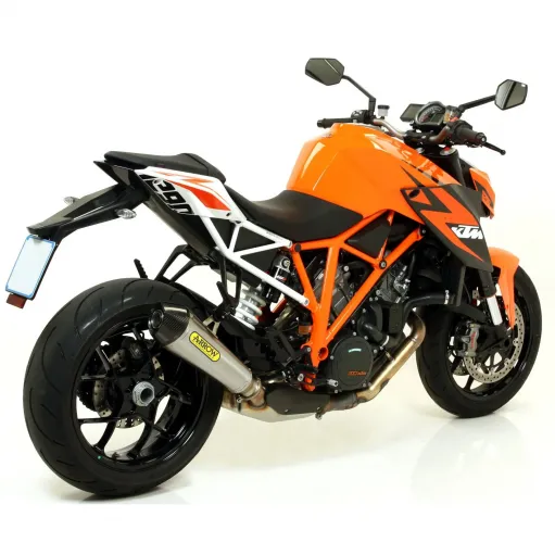 Terminale Di Scarico Arrow Ktm 1290 Superduke 14 - 2016 Slip-On X-Kone Moto