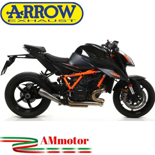 Terminale Di Scarico Arrow Ktm 1290 SuperDuke R 20 - 2023 Slip-On Pro-Race Titanio Moto