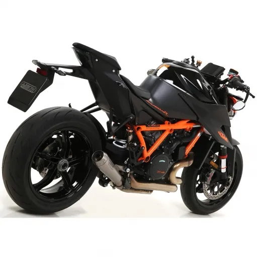 Terminale Di Scarico Arrow Ktm 1290 SuperDuke R 20 - 2023 Slip-On Pro-Race Titanio Moto