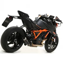 Terminale Di Scarico Arrow Ktm 1290 SuperDuke R 20 - 2023 Slip-On Pro-Race Nichrom Dark Moto 2