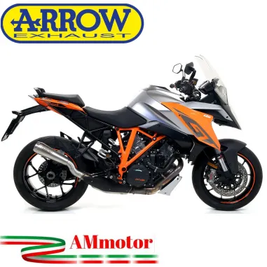 Terminale Di Scarico Arrow Ktm 1290 Superduke GT 17 - 2021 Slip-On Pro-Race Nichrom Moto