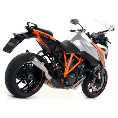 Terminale Di Scarico Arrow Ktm 1290 Superduke GT 17 - 2021 Slip-On Pro-Race Nichrom Moto