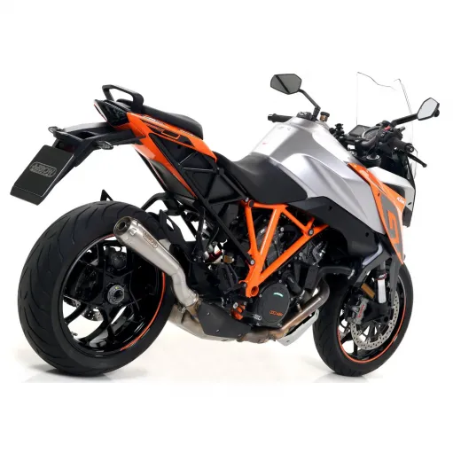 Terminale Di Scarico Arrow Ktm 1290 Superduke GT 17 - 2021 Slip-On Pro-Race Nichrom Moto
