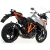 Arrow Ktm 1290 Superduke GT 17 - 2024 Terminale Di Scarico Moto Marmitta Pro-Race Nichrom Dark