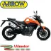 Terminale Di Scarico Arrow Ktm 790 Duke 18 - 2020 Slip-On Race-Tech Alluminio Moto Fondello Carbonio
