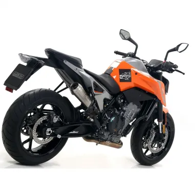 Terminale Di Scarico Arrow Ktm 790 Duke 18 - 2020 Slip-On Pro-Race Nichrom Moto