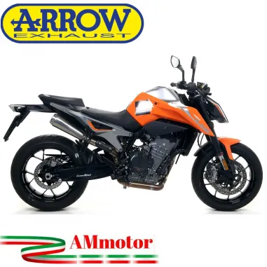 Terminali Di Scarico Arrow Ktm 790 Duke 18 - 2020 2 Slip-On Pro-Race Titanio Moto