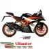 Mivv Ktm Rc 390 Terminale Di Scarico Marmitta Suono Black Moto Omologato