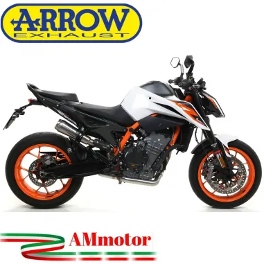 Terminale Di Scarico Arrow Ktm 890 Duke R 2020 Slip-On Pro-Race Titanio Moto