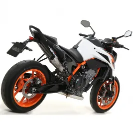 Terminale Di Scarico Arrow Ktm 890 Duke R 2020 Slip-On Pro-Race Titanio Moto 2