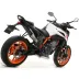 Terminale Di Scarico Arrow Ktm 890 Duke R 2020 Slip-On Pro-Race Titanio Moto
