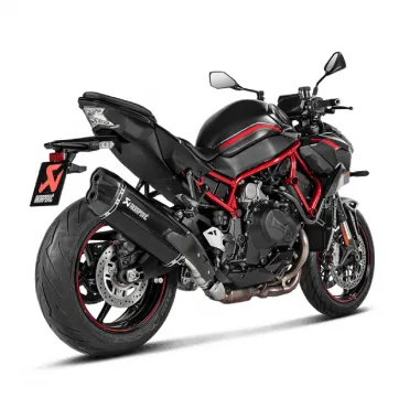 Akrapovic Kawasaki Z H2 Terminale Di Scarico Slip-On Line Titanio Moto Omologato
