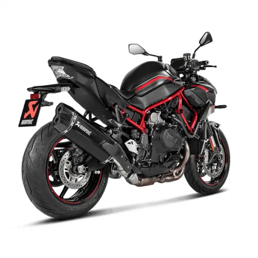 Akrapovic Kawasaki Z H2 Terminale Di Scarico Slip-On Line Titanio Moto Omologato