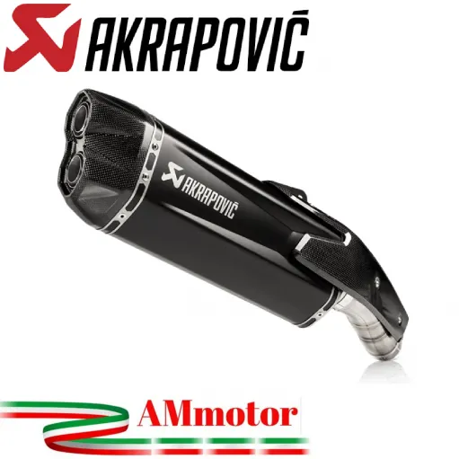 Akrapovic Kawasaki Z H2 Terminale Di Scarico Slip-On Line Titanio Moto Omologato
