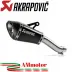 Akrapovic Kawasaki Z H2 Terminale Di Scarico Slip-On Line Titanio Nero Moto Racing