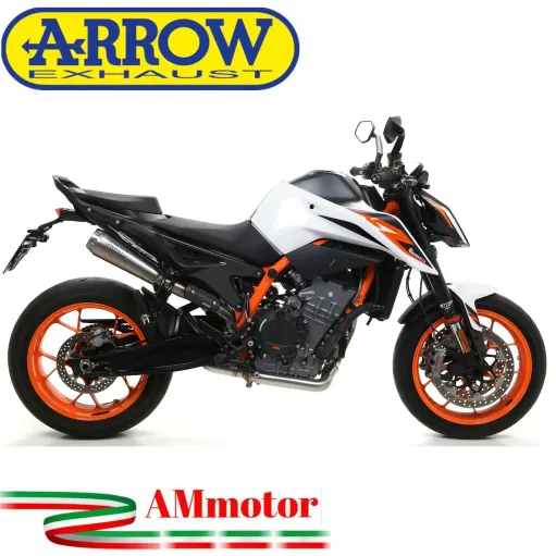 Terminali Di Scarico Arrow Ktm 890 Duke R 2020 2 Slip-On Pro-Race Titanio Moto