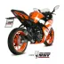 Mivv Ktm Rc 125 Terminale Di Scarico Marmitta Gp Pro Black Moto Omologato