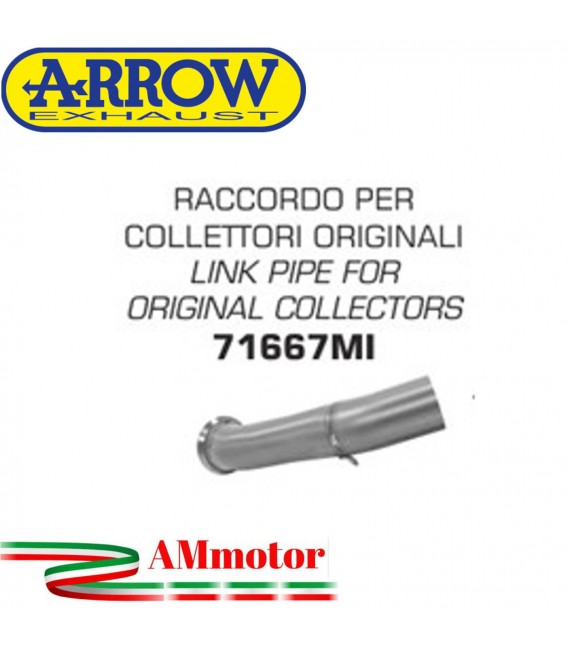 Raccordo Ktm RC 125 17 - 2020 Arrow Moto Per Collettori Originali