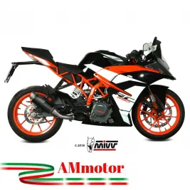 Mivv Ktm Rc 390 Terminale Di Scarico Marmitta Gp Pro Black Moto Omologato