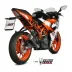Mivv Ktm Rc 390 Terminale Di Scarico Marmitta Gp Pro Black Moto Omologato