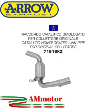 Raccordo Ktm RC 390 15 - 2016 Arrow Moto Catalitico Omologato