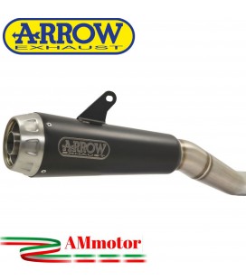 Terminale Di Scarico Arrow Ktm RC 390 17 - 2020 Slip-On Pro-Race Nichrom Dark Moto Omologato