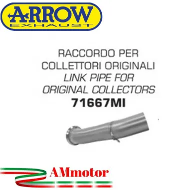 Raccordo Ktm RC 390 17 - 2020 Arrow Moto Per Collettori Originali