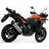 Terminale Di Scarico Arrow Ktm 1090 Adventure 17 - 2019 Slip-On Maxi Race-Tech Titanio Moto