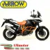 Terminale Di Scarico Arrow Ktm 1190 Adventure 13 - 2016 Slip-On Maxi Race-Tech Titanio Moto