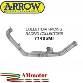 Ktm 1290 Super Adventure 17 - 2020 Arrow Moto Collettori Di Scarico Racing In Acciaio