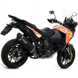 Terminale Di Scarico Arrow Ktm 1290 Super Adventure 17 - 2020 Slip-On Maxi Race-Tech Alluminio Dark Moto 2