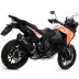 Terminale Di Scarico Arrow Ktm 1290 Super Adventure 17 - 2020 Slip-On Maxi Race-Tech Alluminio Dark Moto